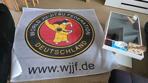 Customer photo review of Banner inkl. Druck