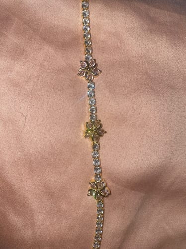Customer photo review of “Blossom bling” bracelet
