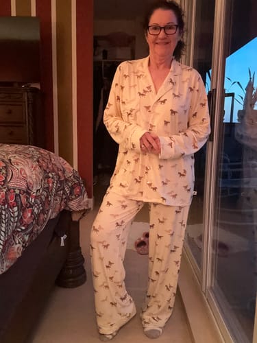 Customer photo review of Ladies Collared Set - HORSE