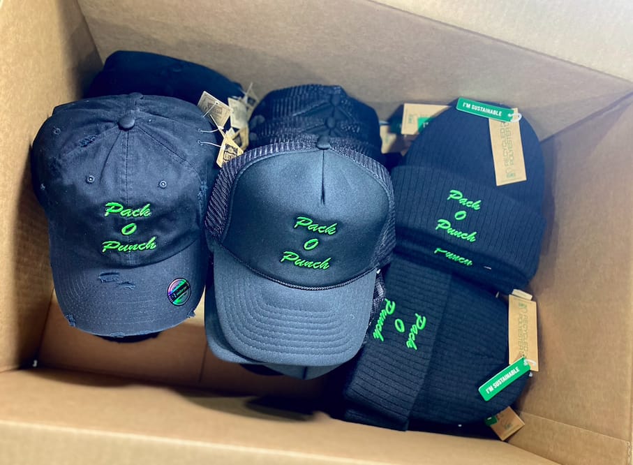 Customer photo review of 24 Beanie Brand Launch Package