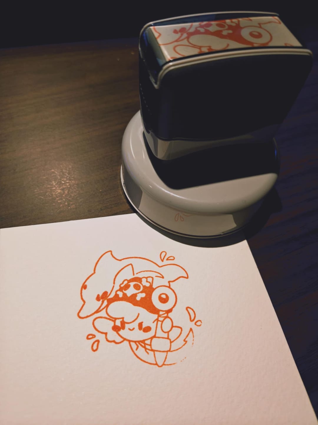 Customer photo review of Pre-Inked Stamps