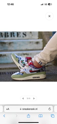 Customer photo review of Nike Air Max 1 SP Concepts Mellow