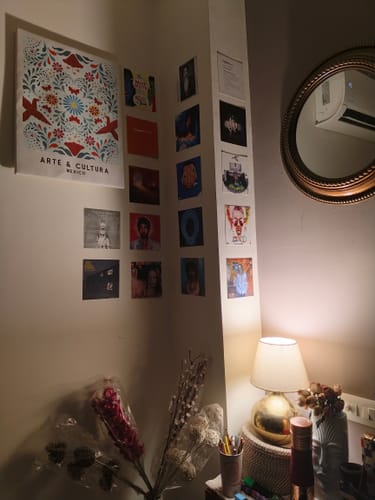 Customer photo review of PLAYLIST - ALBUM COVER PRINTS - CUSTOM WALL COLLAGE POSTERS