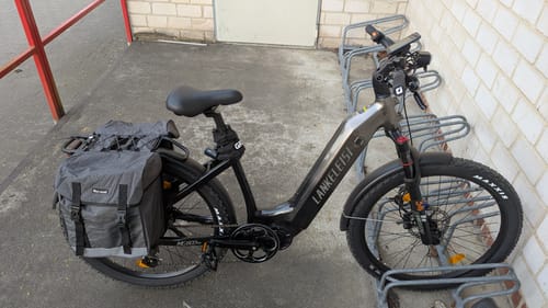 Customer photo review of Lankeleisi MG600 Lite 250W 27.5" Electric Trekking Bike 720Wh SUV E-bike with Torque Sensor 36V 20Ah Battery