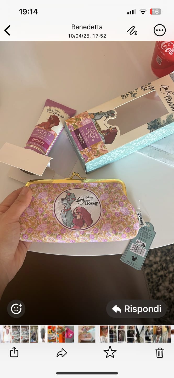 Customer photo review of Disney: Lilli e il Vagabondo - Beauty Case