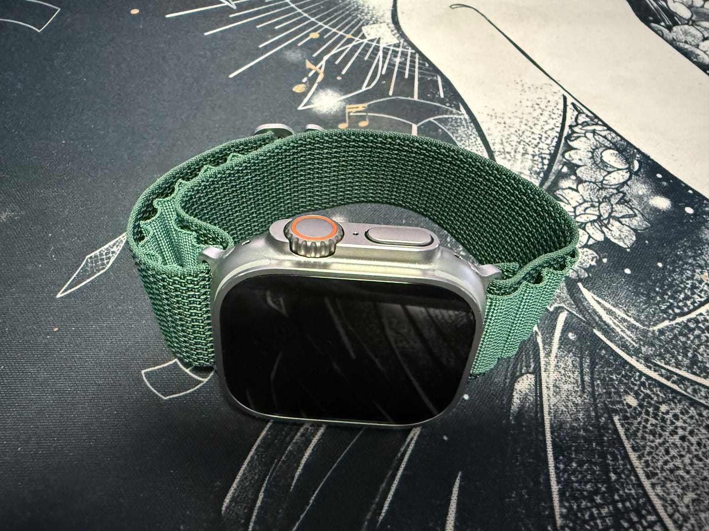 Customer photo review of Alpine Loop Apple Watch Band