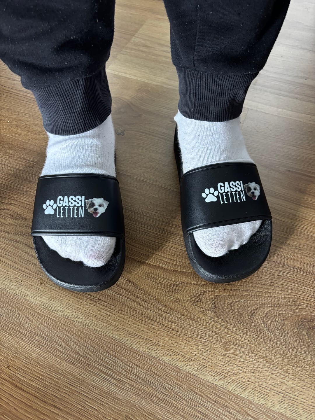 Customer photo review of Gassiletten - Individuelle Badelatschen