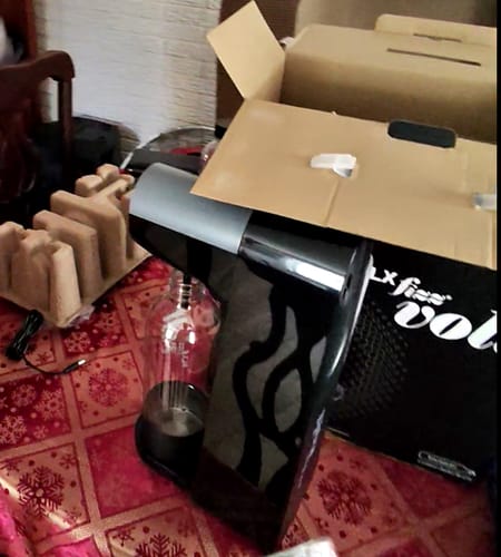 Customer photo review of ALXfizz Volt - Gasificador De Agua Eléctrico