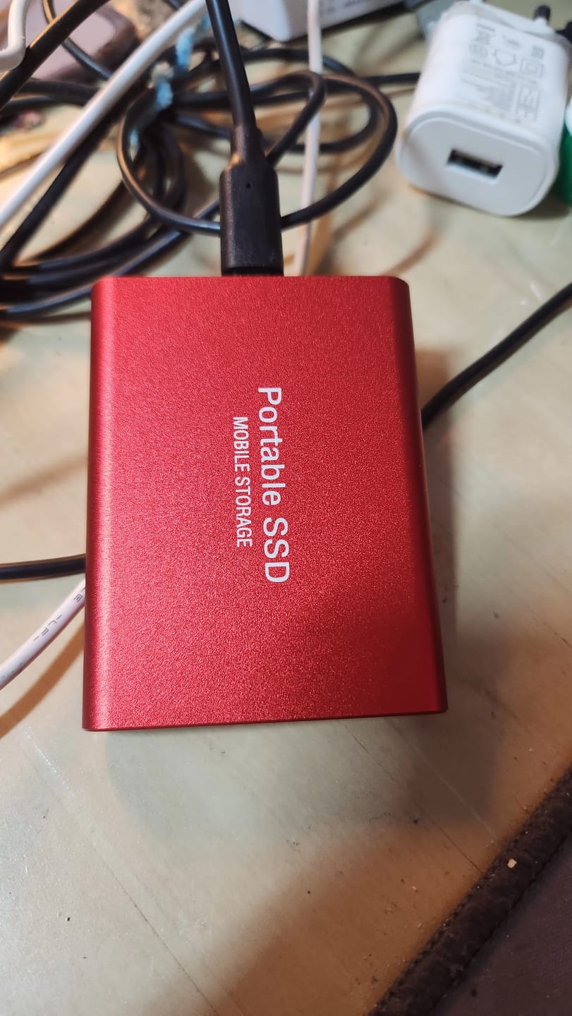 Customer photo review of Ultraspeed Extern SSD - SpeedDrive Pro