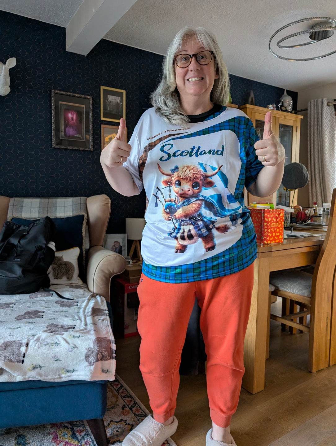 Customer photo of a personalized 3DStyleWear product