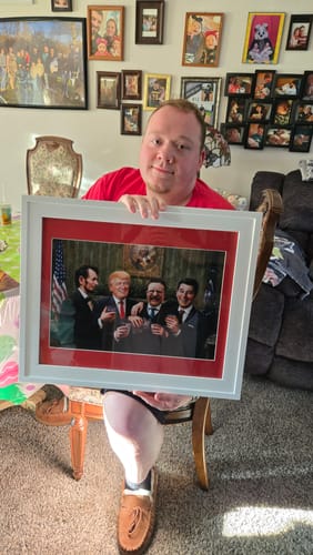 Customer photo review of Make America Great Again - Print
