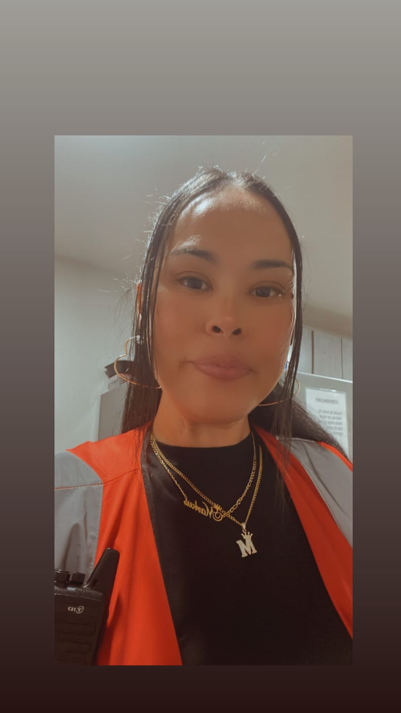 Customer photo review of Crown Name Necklace