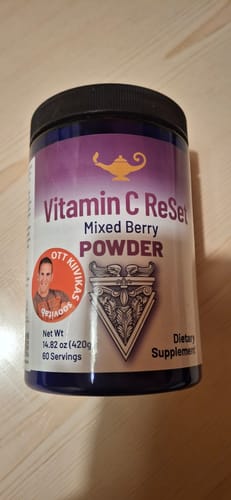 Customer photo review of Vitamin C ReSet®, 420g (marjamaitseline joogipulber)