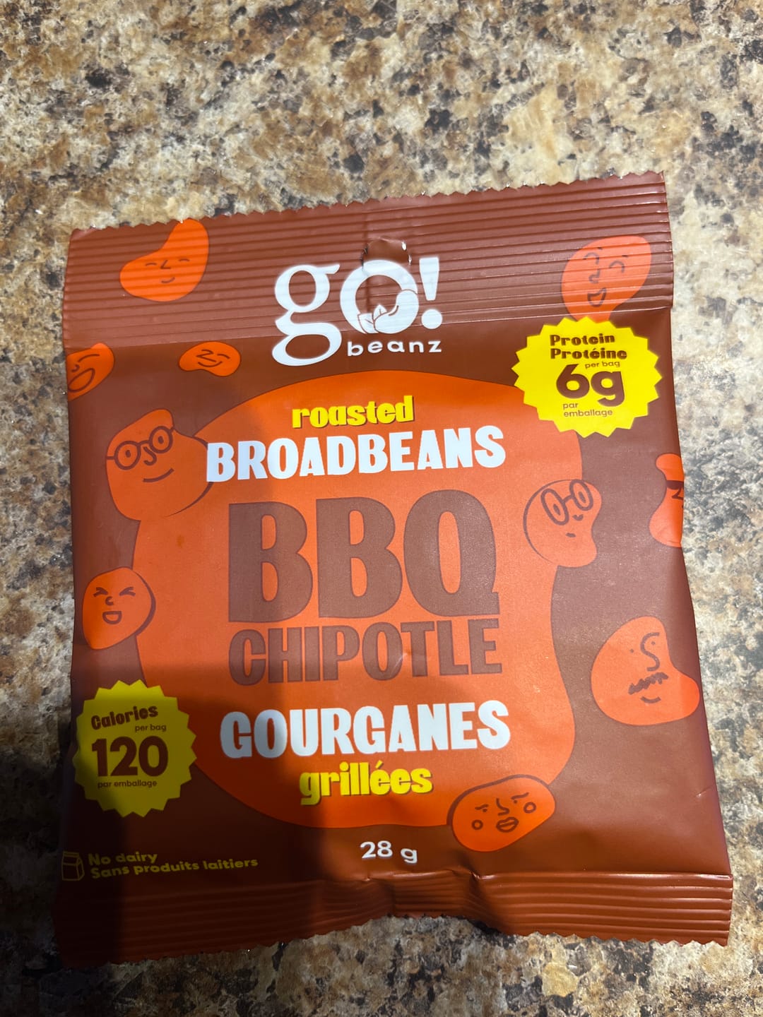 Customer photo review of Go Nutrition - Gourganes grillées 28g