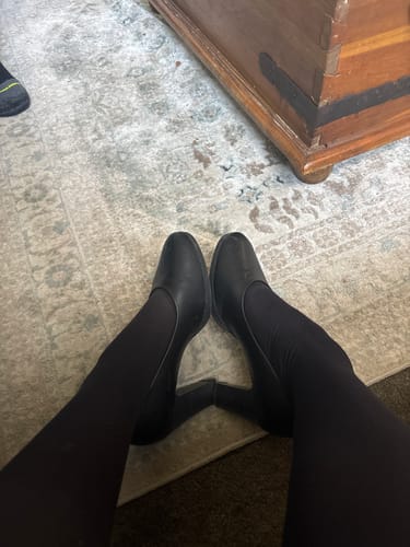 Customer photo review of Piccadilly Ref: 427A Flight Attendant Business Court Crew Shoe High Heel