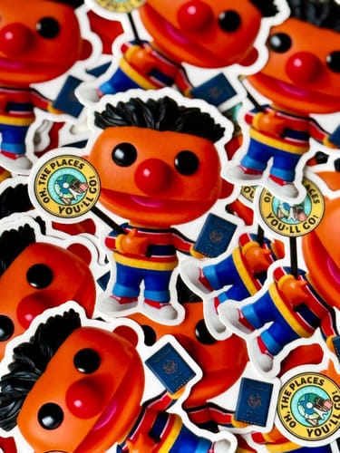 Customer photo review of 100 - 3" Custom Vinyl Stickers