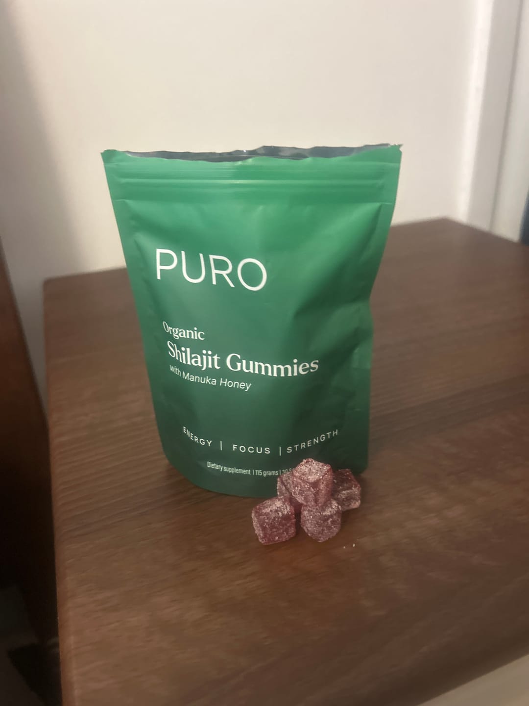Customer photo review of Organic Shilajit Daily Gummies