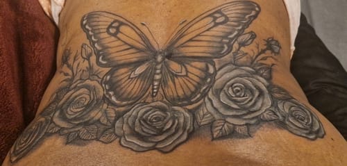 Customer photo review of TattooNumbx Numbing Cream (3 Pack)