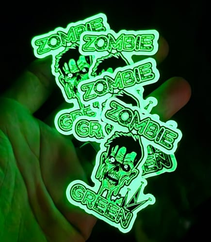 Jesse T. review of 50 - 2.5" Glow in the Dark Stickers image 1 out of 1