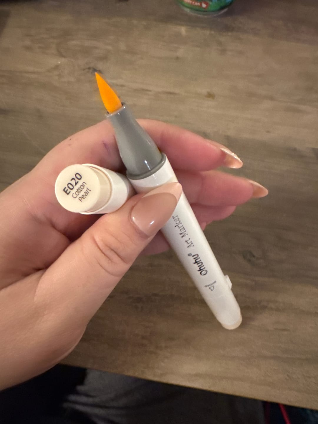 Customer photo review of Ohuhu Honolulu E020 / YR05 Individual Marker, Brush & Chisel