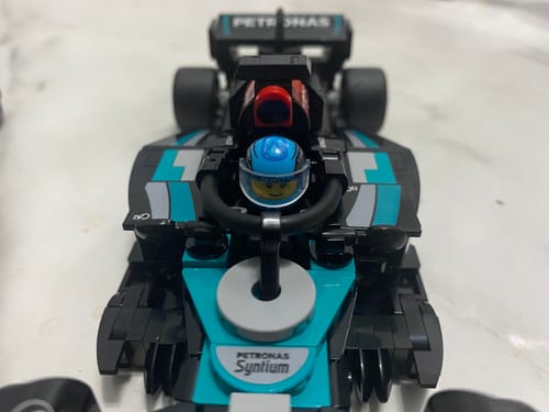 Customer photo review of George Russell Nano Helmet