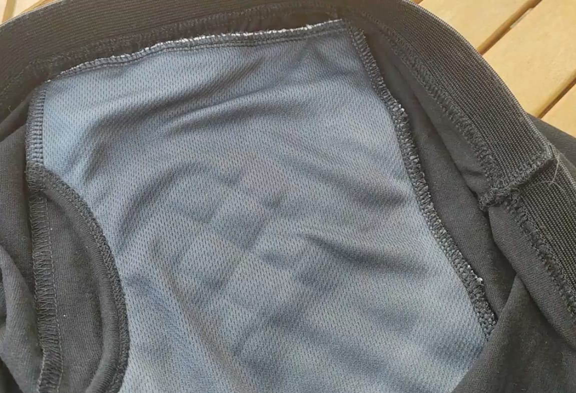 Customer photo review of Men's Ultra-Absorbent Incontinence Boxer Briefs