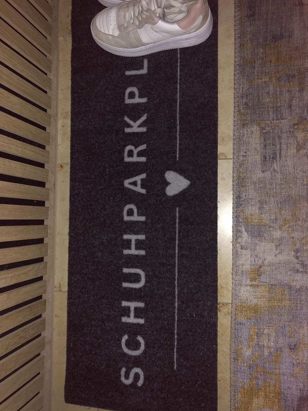 Customer photo review of Schuhparkplatz 100x35cm
