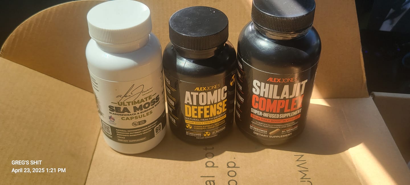 Customer photo review of FREE Atomic Defense - Natural health Defense*