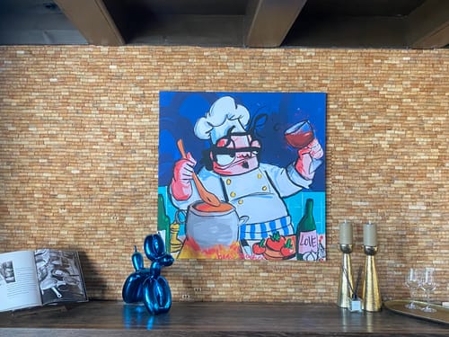 Customer photo review of Wine for dinner, mad chef