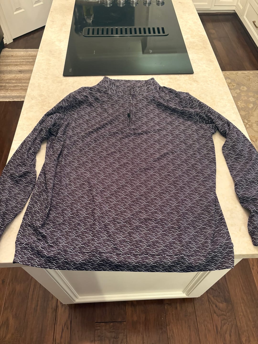Customer photo review of Luxe 1/4 Zip - Sale