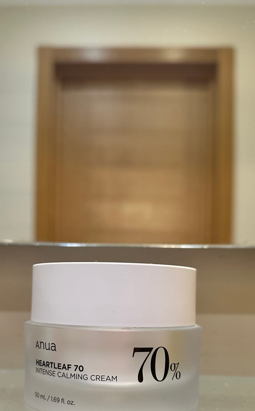 Customer photo review of Intensīvi nomierinošs krēms sejai Anua Heartleaf 70 Intense Calming Cream