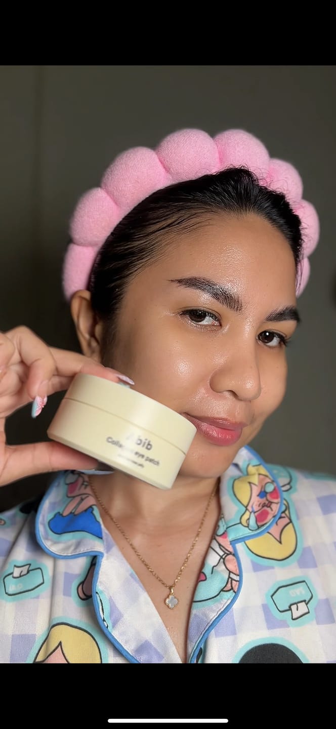 Customer photo review of Collagen eye patch Jericho rose jelly