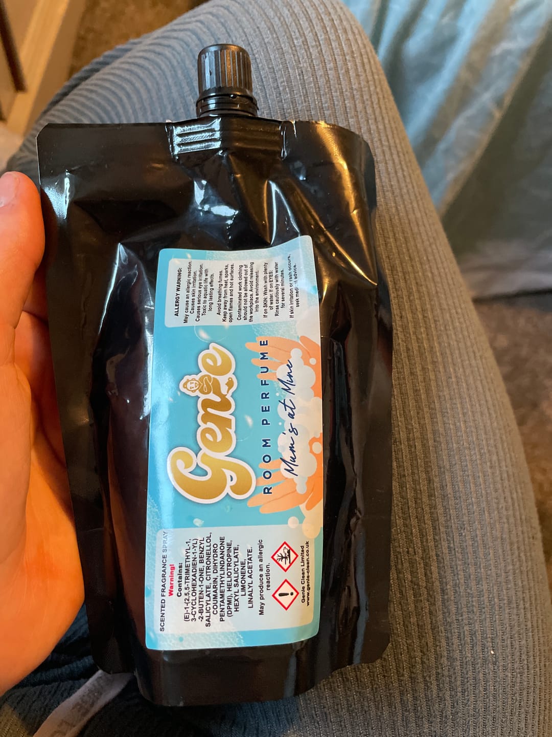 Customer photo review of Genie Room Perfume Refills