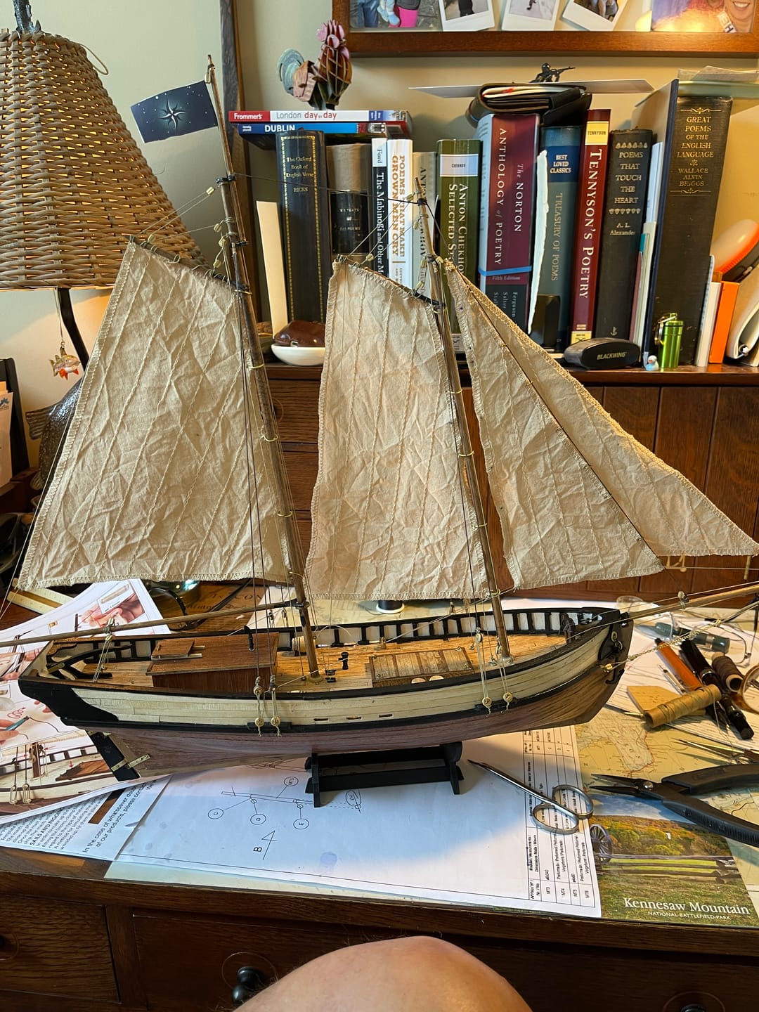 Customer photo review of Maqueta Barco Polaris Starter Pack