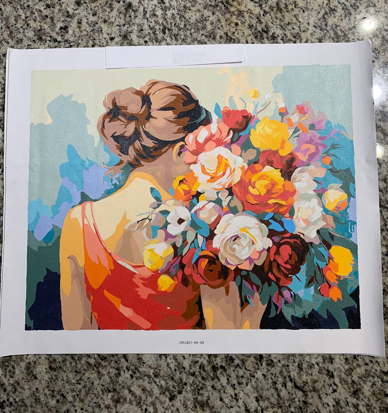 Customer photo review of Lady in Red