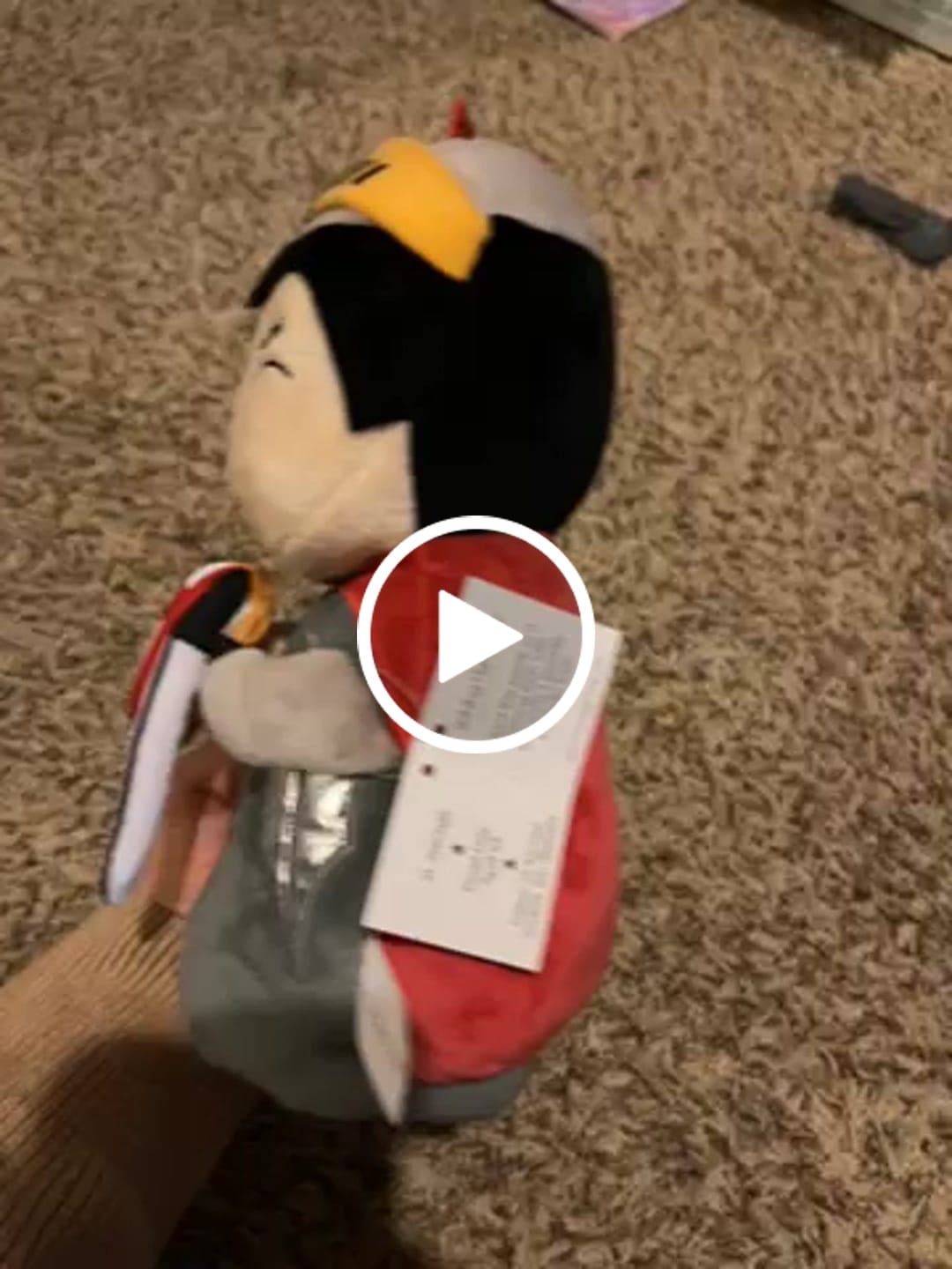 Customer video review of St. George Plush Doll
