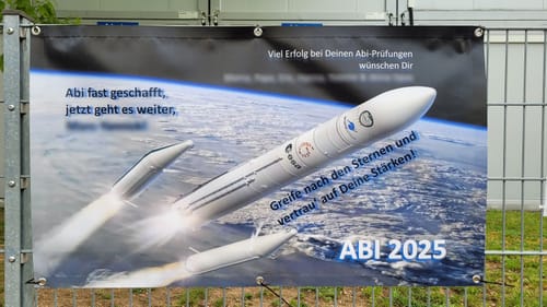 Customer photo review of Banner inkl. Druck