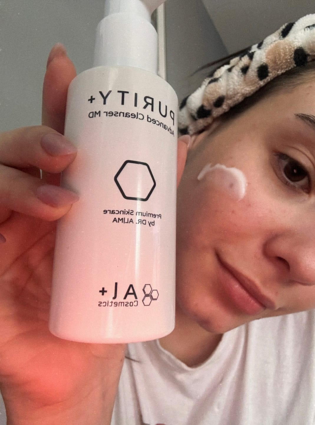 Customer photo review of Purity+ | Нежен крем-клензър с pH 4.89