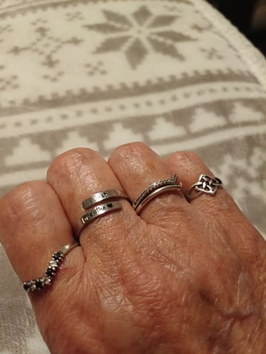 Customer photo review of Just Breathe Ring