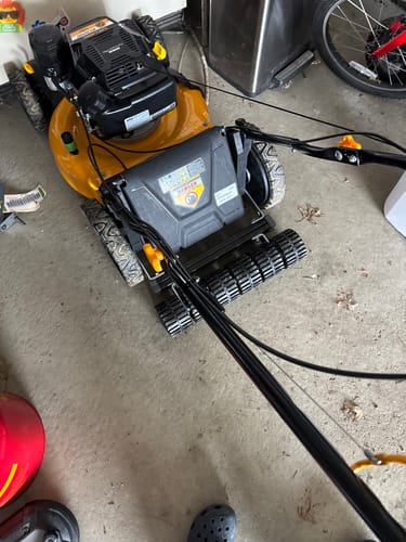 Customer photo review of Big League Lawns - CheckMate™ for Push Mowers
