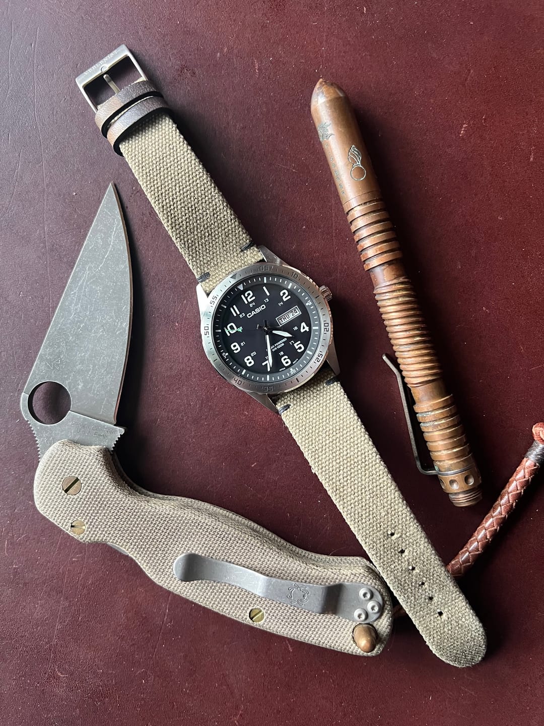 Customer photo review of Panzer Green Canvas
