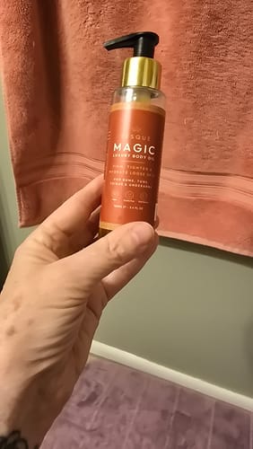 Customer photo review of Besque™ Magic Body Oil - 100ml