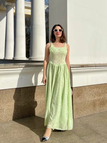 Customer photo review of Jade | Maxi Dress