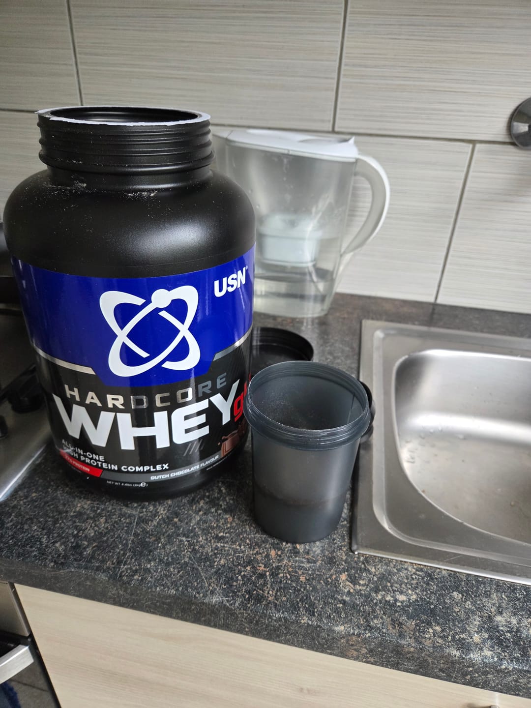 Customer photo review of USN - Hardcore Whey GH