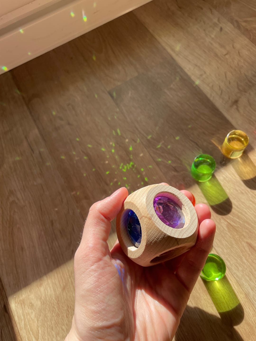 Customer photo review of Bauspiel Zauberwürfel