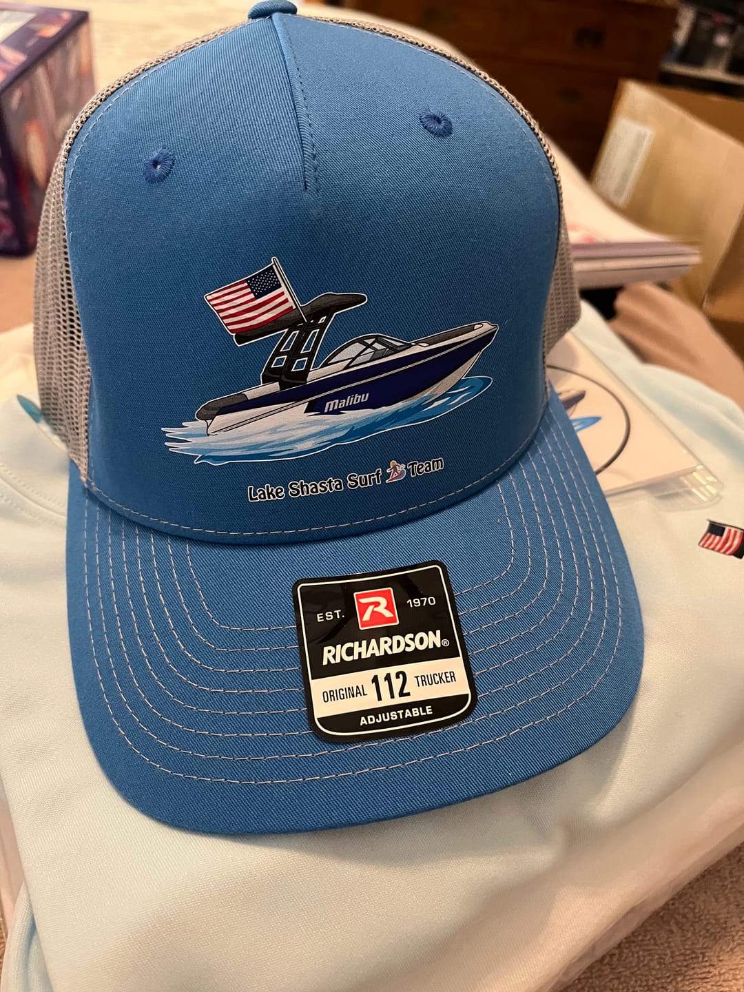 Customer photo review of Custom Trucker Hats