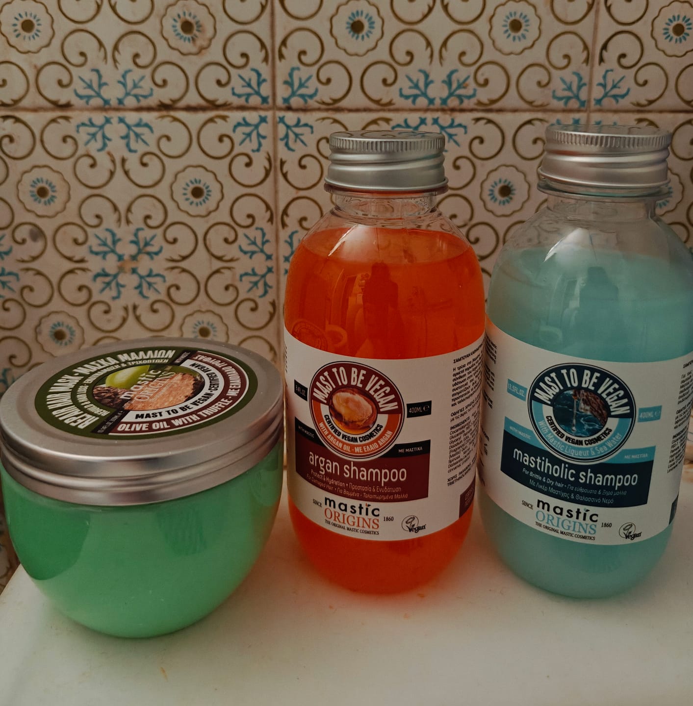 Customer photo review of Repair Hair Mask