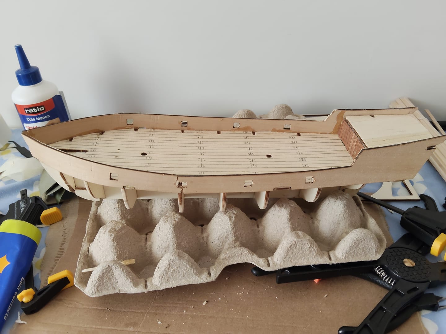 Customer photo review of Maqueta Barco Albatros
