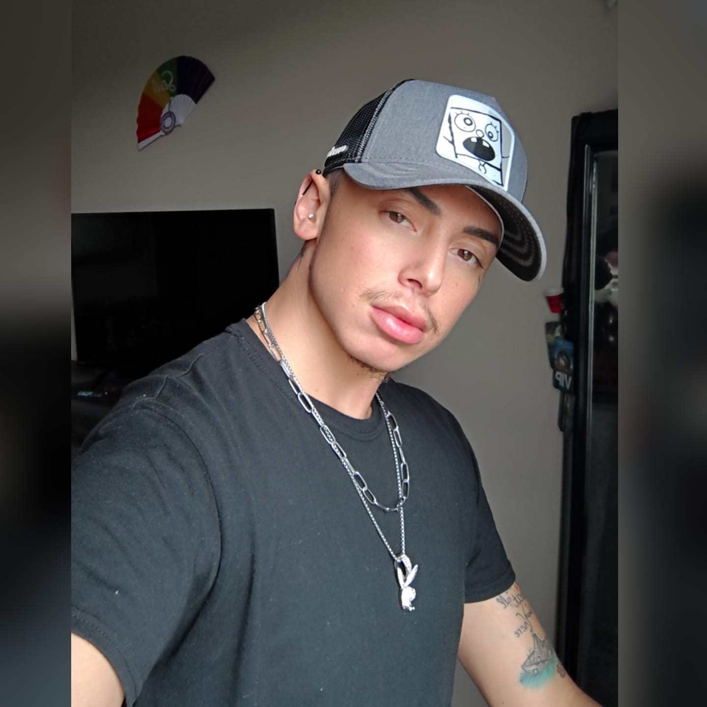 Customer photo review of OVERLORD X SpongeBob: DoodleBob Trucker Cap