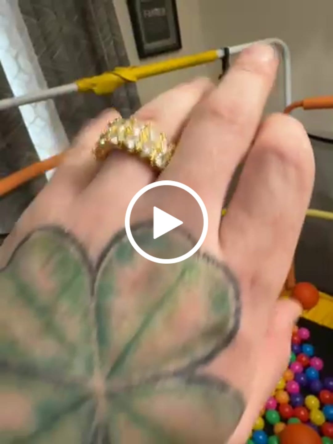 Customer video review of Double Row Diamond Ring - White Gold